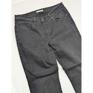 Levi Strauss & Co Classic Bootcut Jeans Womens 12M 31x32 Black 39252-0017